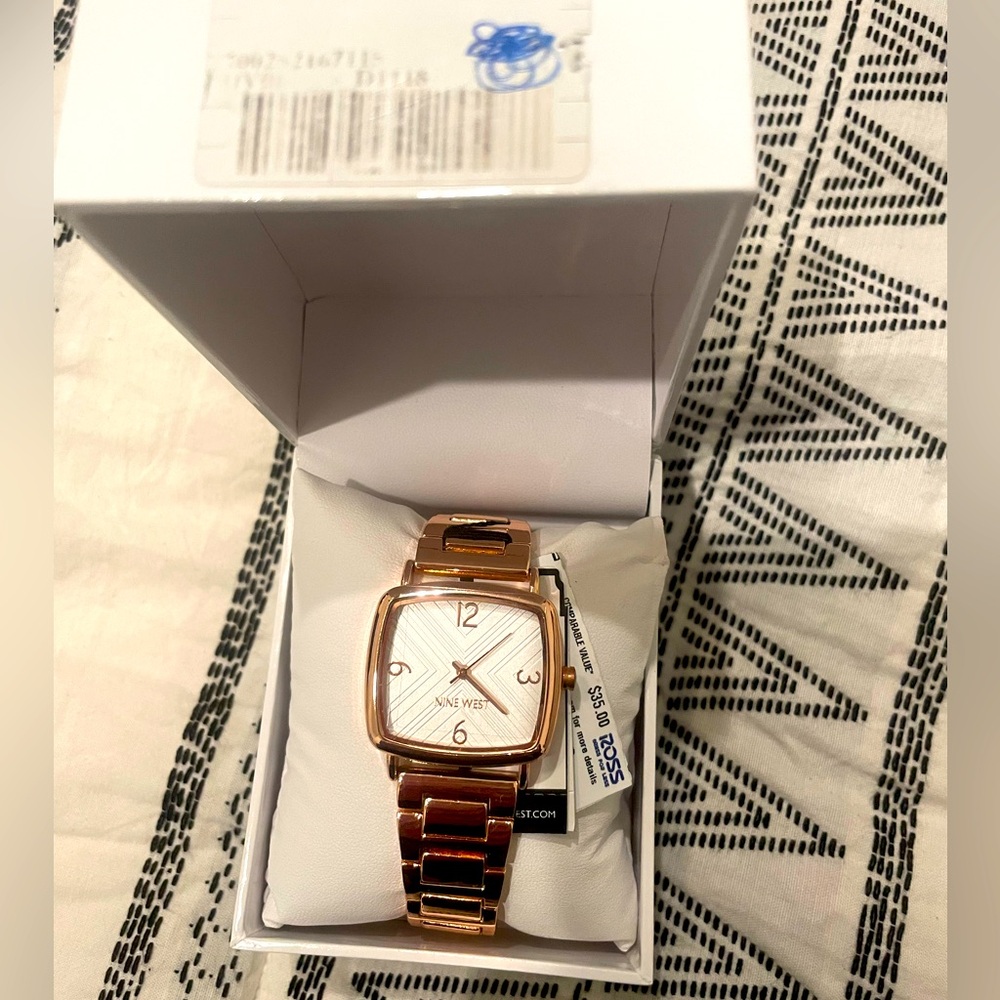 Nine West Rose Gold Watch